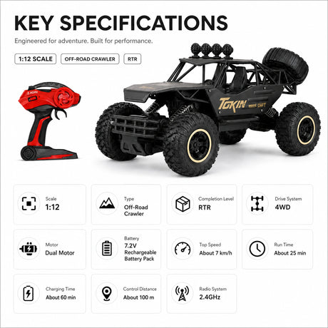 1:12 R/C STK-008 2.4G Off-Road Climb Car RC Car