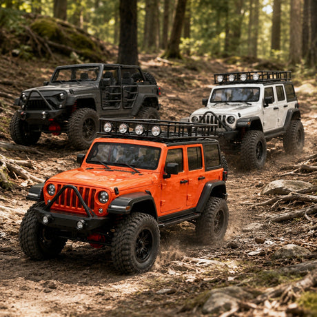 1:12 Jeep Wrangler Coche 4WD RTR RC Todoterreno RC Coche