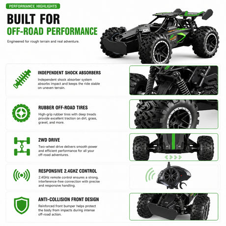1:24 2WD سيارة RC سيارة RTR RC للطرق الوعرة