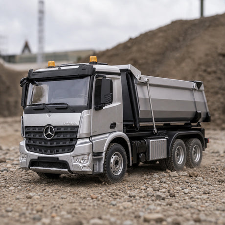 1:20 Mercedes-Benz Arocs Dump Truck RTR سيارة تحكم عن بعد