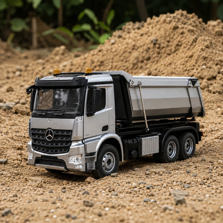 1:20 Mercedes-Benz Arocs Dump Truck RTR سيارة تحكم عن بعد