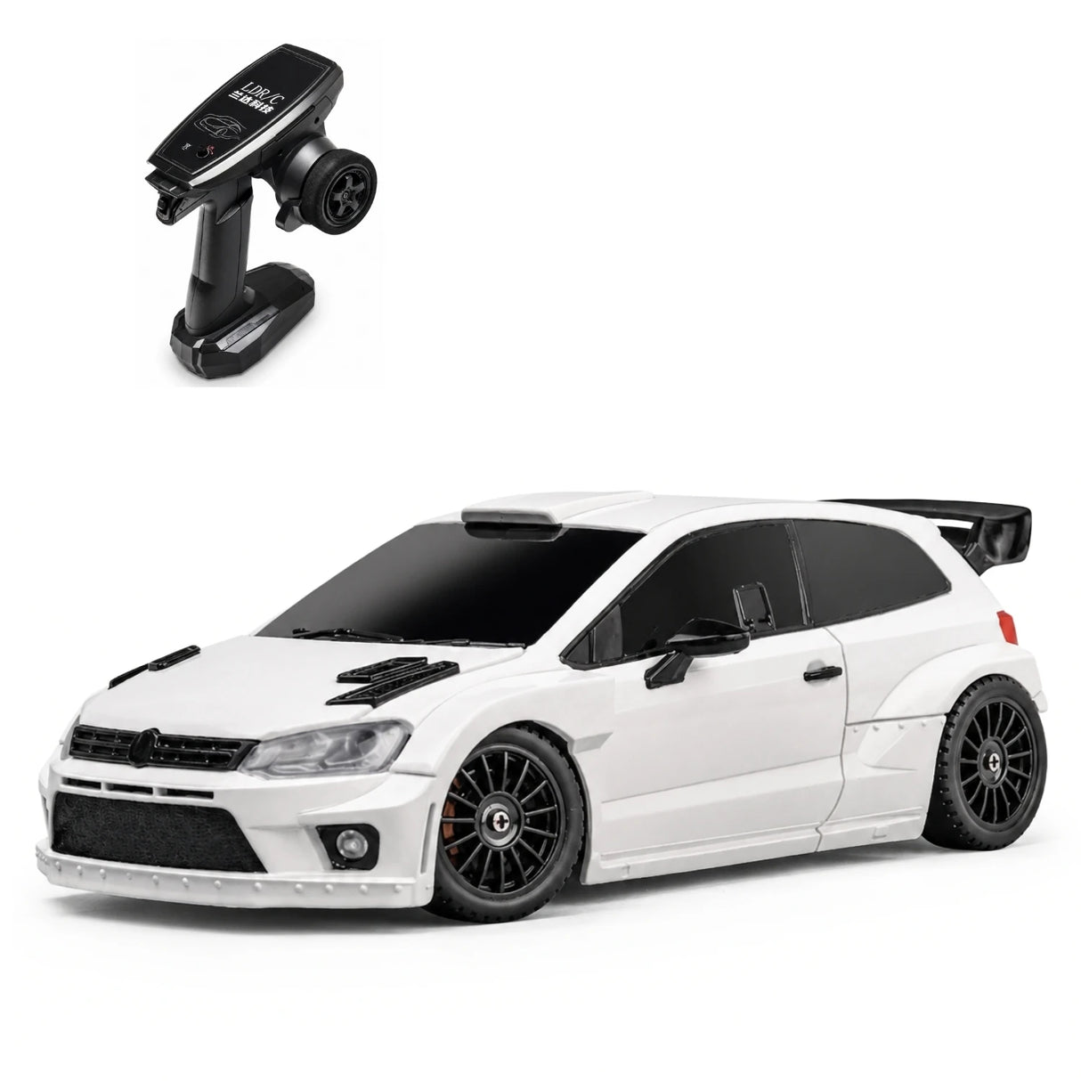 1:28 Volkswagen Polo R 4WD Drift RTR سيارة تحكم عن بعد