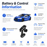 1:28 Volkswagen Polo R 4WD Drift RTR سيارة تحكم عن بعد