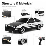1:15 Schaal Classic Toyota AE86 Drift RC Car - Drift Car Model RC Car
