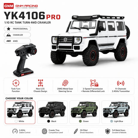 1:10 Mercedes-Benz G-Class AMG 4x4² RC Off-Road Car RC Car