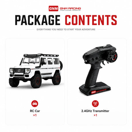1:10 Mercedes-Benz G-Class AMG 4x4² RC Off-Road Car RC Car