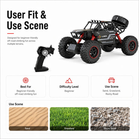 1:14 المقياس 4WD Climbing RC Car | High-Performance Off-Road RC Car