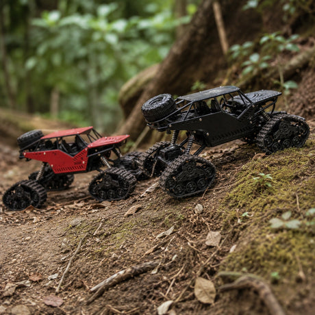 1:16 المقياس Tracked RC Climbing Car - All-Terrain Off-Road 4WD Vehicle RC Car