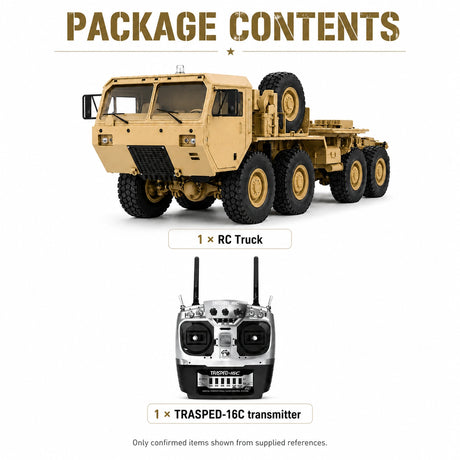 1:12 المقياس High-Imitation U.S. Military Truck 8x8 RC Car RC Car