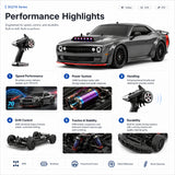 1:16 스케일 High-Imitation Dodge Challenger RC Drift Car RC Car