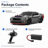 1:16 스케일 High-Imitation Dodge Challenger RC Drift Car RC Car