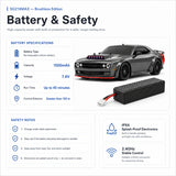 1:16 스케일 High-Imitation Dodge Challenger RC Drift Car RC Car