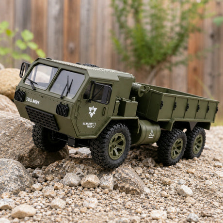 1:16 Military للطرق الوعرة Truck 6WD RTR سيارة تحكم عن بعد
