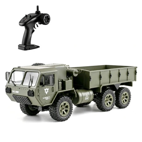 1:16 Military للطرق الوعرة Truck 6WD RTR سيارة تحكم عن بعد