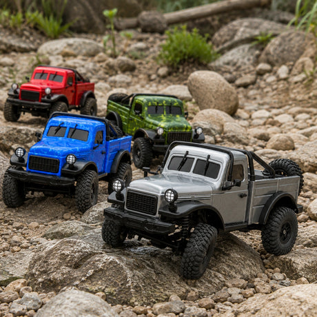 1:18 Dodge Power Wagon Crawler Truck 4WD RTR سيارة تحكم عن بعد
