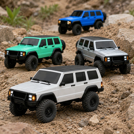 1:18 Jeep Cherokee Simulation Climbing RC Car - Powerful 4WD Off-Road Vehicle RC Car