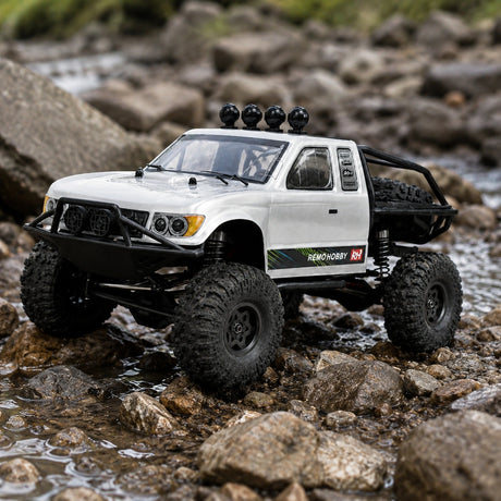 1:10 4WD Electric RC Rock Crawler - Toyota Tacoma Off-Road Model RC Car