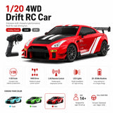 1:20 Nissan GT-R Drift 4WD RTR samochód RC