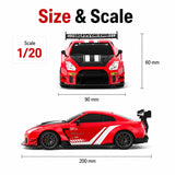 1:20 Nissan GT-R Drift 4WD RTR samochód RC