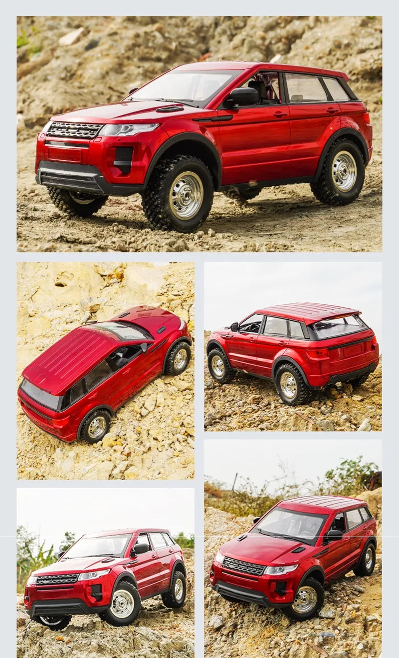 1:14 Range Rover Evoque RC Off-Road SUV - High Simulation All-Terrain 모델 RC Car
