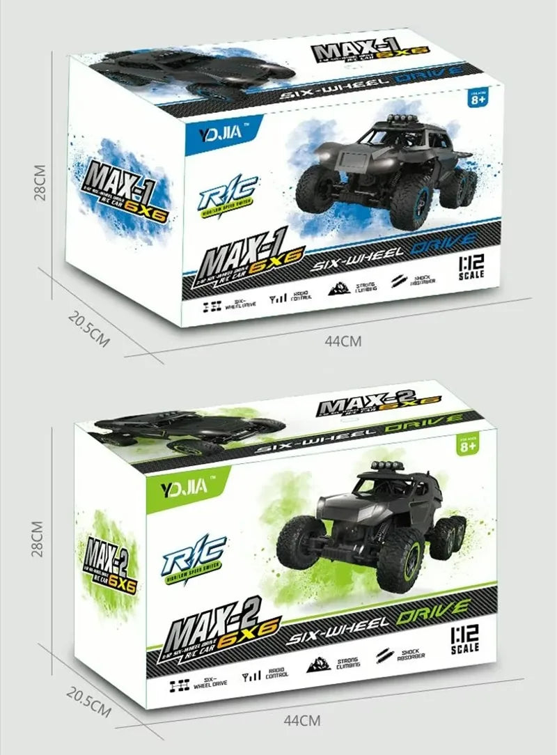 1:12 Remote Control 6-Wheel Off-Road Climbing Car RC Car