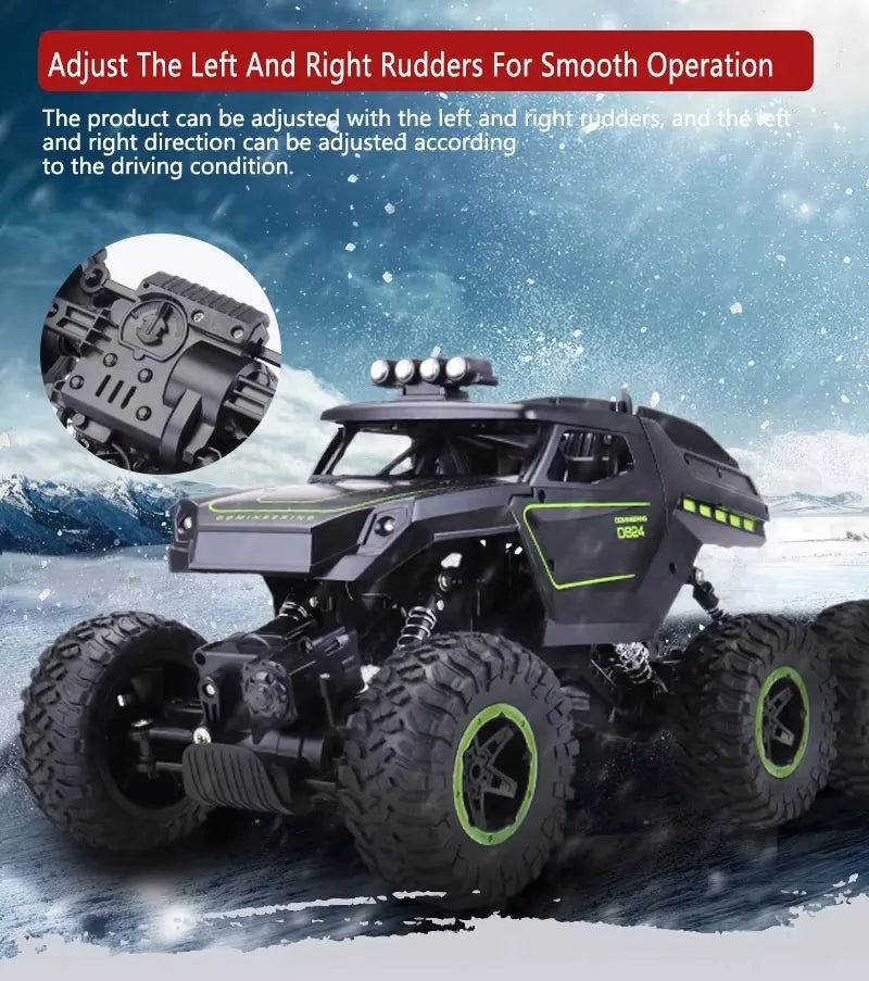1:12 Remote Control 6-Wheel Off-Road Climbing Car RC Car