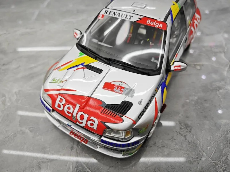 1:18 Renault 1995 Clio Maxi Ypres Rally B. Munster #17 Die Cast Model Car