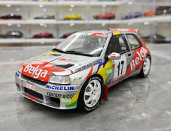 1:18 Renault 1995 Clio Maxi Ypres Rally B. Munster #17 Die Cast Model Car