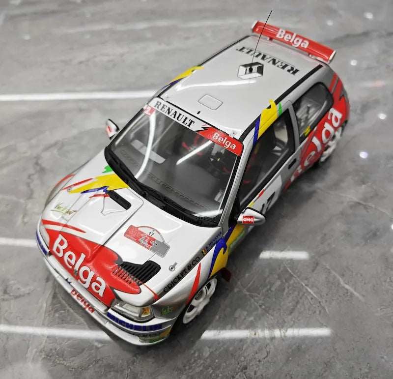 1:18 Renault 1995 Clio Maxi Ypres Rally B. Munster #17 Die Cast Model Car
