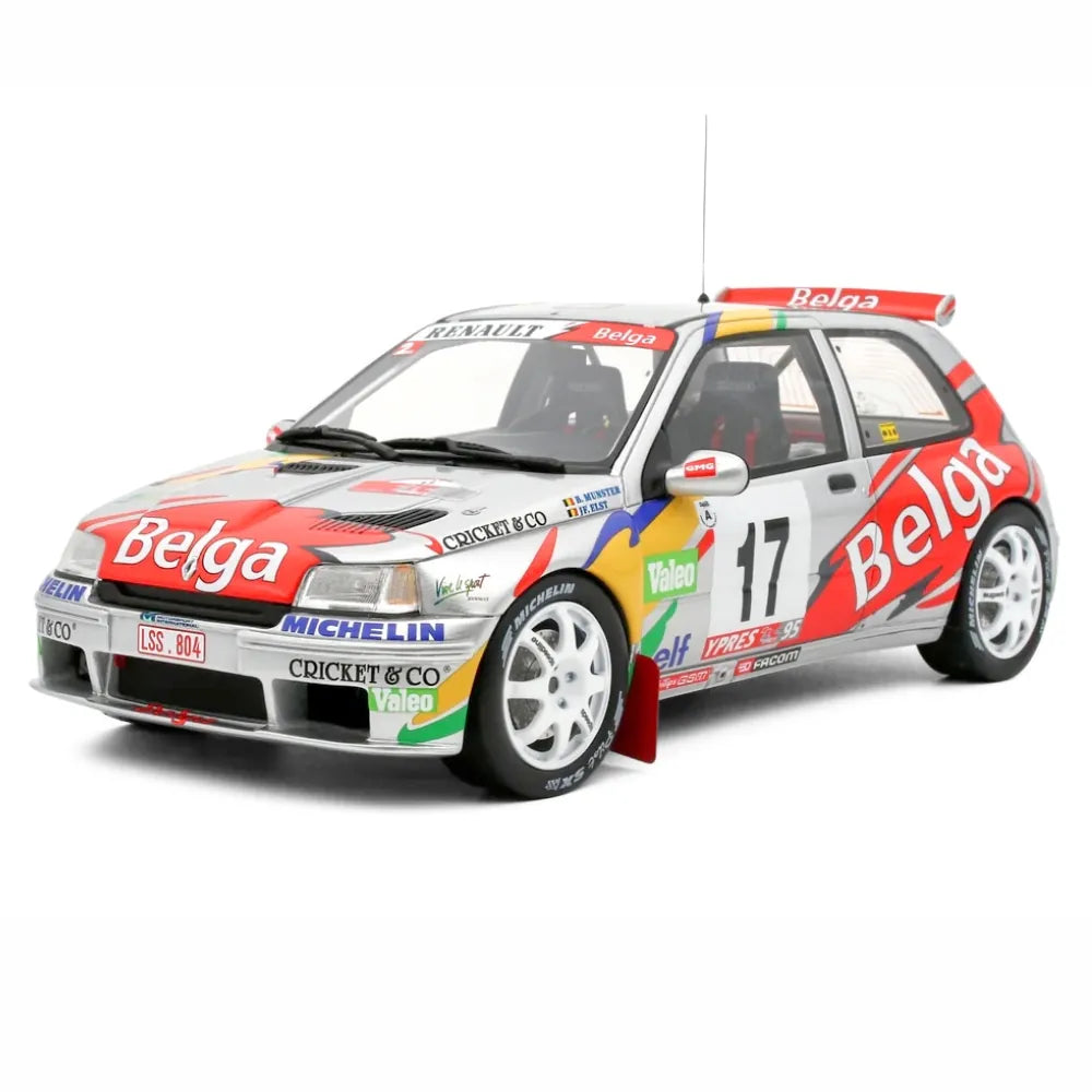 1:18 Renault 1995 Clio Maxi Ypres Rally B. Munster #17 #17 Die Cast Model Car