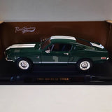 [Road Signature] 1:18 Ford 1968 Shelby GT500 KR Green Model Car Die-Cast