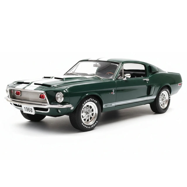 [Road Signature] 1:18 Ford 1968 Shelby GT500 KR Green Model Car Die-Cast