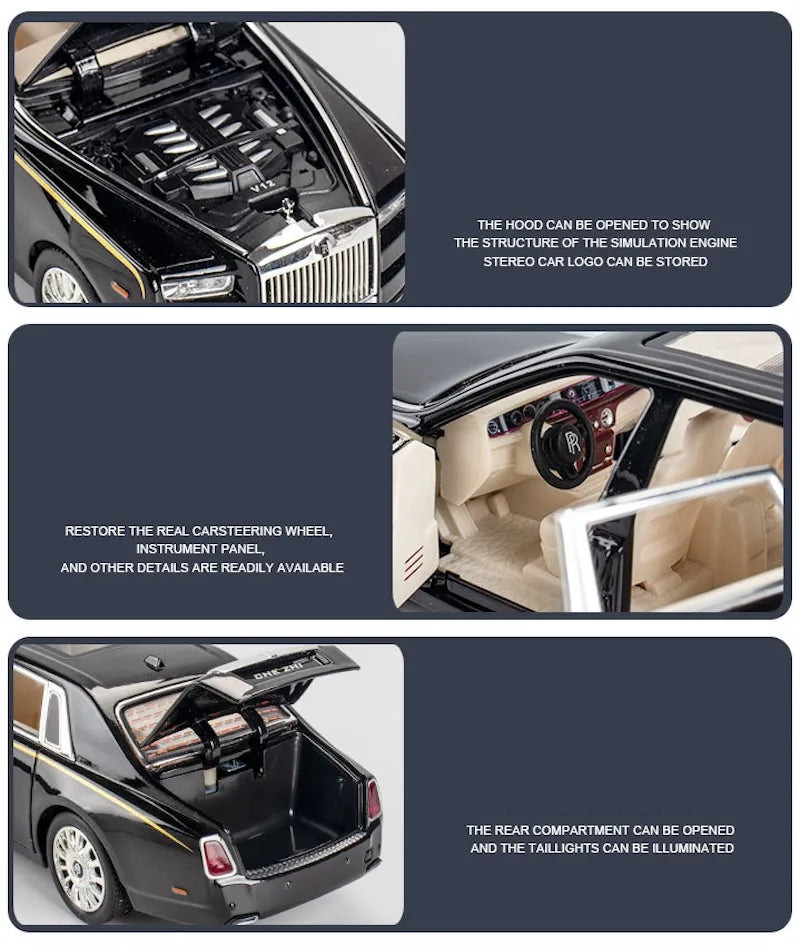 1:24 Rolls-Royce 2017 Phantom Die Cast Model Car