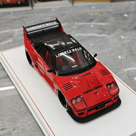 [Runner] 1:18 Ferrari 1987 F40 LBWK AZ-1 Red Model Car Resin