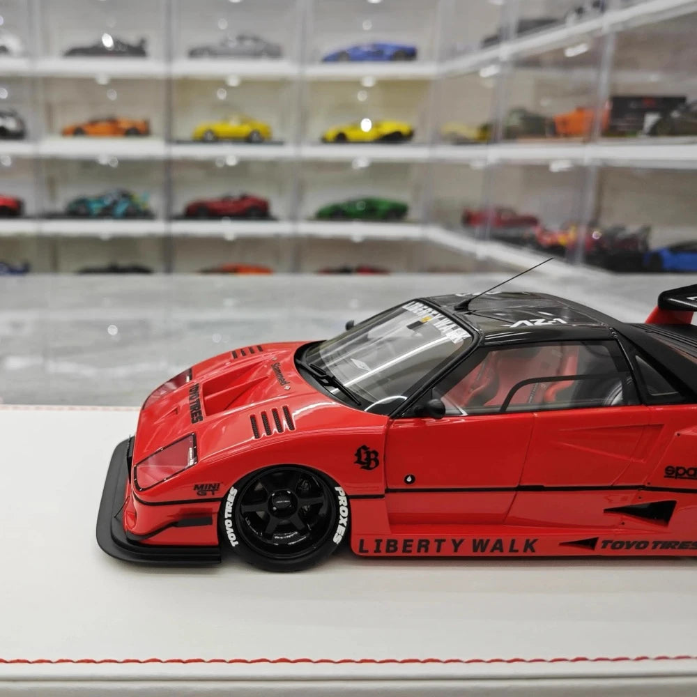 [Runner] 1:18 Ferrari 1987 F40 LBWK AZ-1 rosso modellino di auto resina