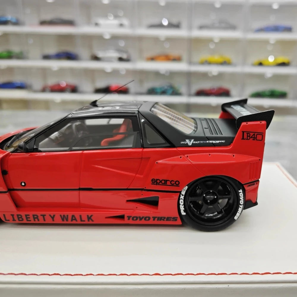 [Runner] 1:18 Ferrari 1987 F40 LBWK AZ-1 rosso modellino di auto resina