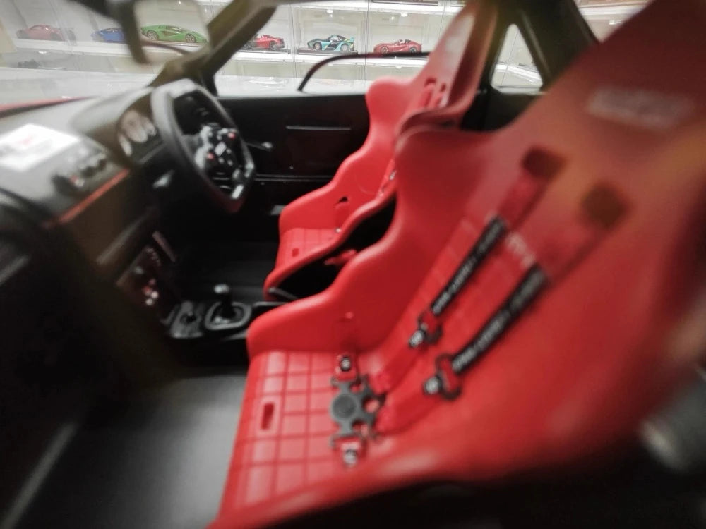 [Runner] 1:18 Ferrari 1987 F40 LBWK AZ-1 rosso modellino di auto resina