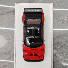[Runner] 1:18 Ferrari 1987 F40 LBWK AZ-1 rosso modellino di auto resina
