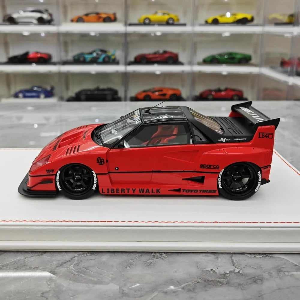 [Runner] 1:18 Ferrari 1987 F40 LBWK AZ-1 Red Model Car Resin