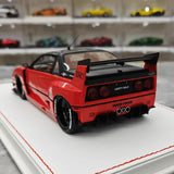[Runner] 1:18 Ferrari 1987 F40 LBWK AZ-1 Red Model Car Resin
