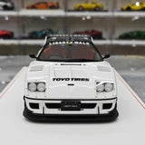 [Runner] 1:18 Ferrari 1987 F40 LBWK AZ-1 White Model Car Resin