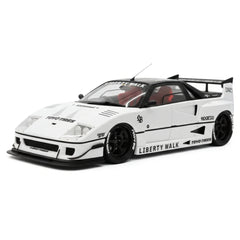 [Runner] 1:18 Ferrari 1987 F40 LBWK AZ-1 bianco modellino di auto resina