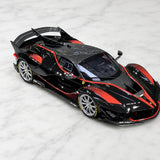 Runner Ferrari 2017 FXX-K Evo Black 1:18 – راتنج نموذجي قابل للجمع