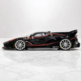 Runner Ferrari 2017 FXX-K Evo Black 1:18 – راتنج نموذجي قابل للجمع