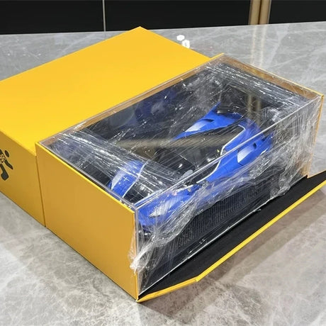 Runner Ferrari 2017 FXX-K Evo Blue 1:18 – راتنج نموذجي قابل للجمع