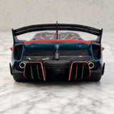 Runner Ferrari 2017 FXX-K Evo Cyan 1:18 – samlarobjekt resinmodellresin