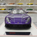 [Runner] 1:18 Ferrari 2019 812 GTS Novitec N-Largo S Purple Model Car Resin