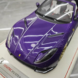 [Runner] 1:18 Ferrari 2019 812 GTS Novitec N-Largo S Purple Model Car Resin