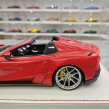 [Runner] 1:18 Ferrari 2019 812 GTS Novitec N-Largo S rood modelauto Hars