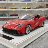 [Runner] 1:18 Ferrari 2019 812 GTS Novitec N-Largo S rood modelauto Hars